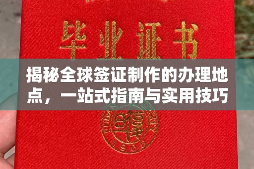 道里揭秘全球签证制作的办理地点，一站式指南与实用技巧