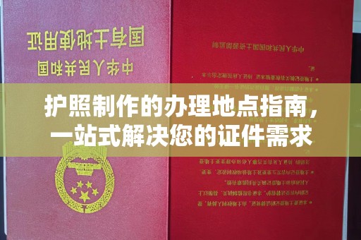 道里护照制作的办理地点指南，一站式解决您的证件需求