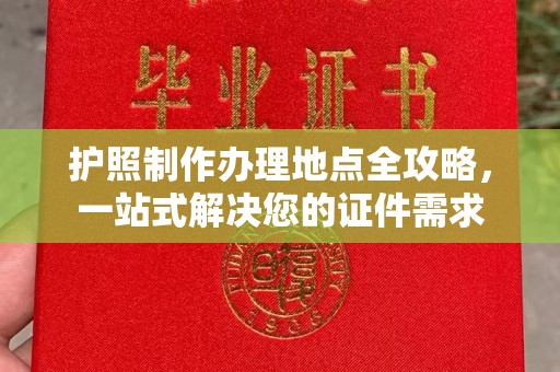 道里护照制作办理地点全攻略，一站式解决您的证件需求